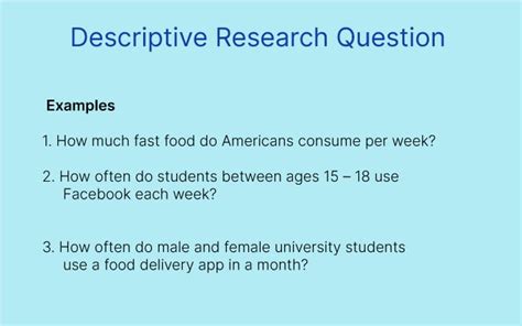 quantitative research sample questions|types of quantitative research question.